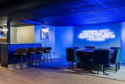 Finnish Sauna | Jumbotron Bar | Gym | Near ND